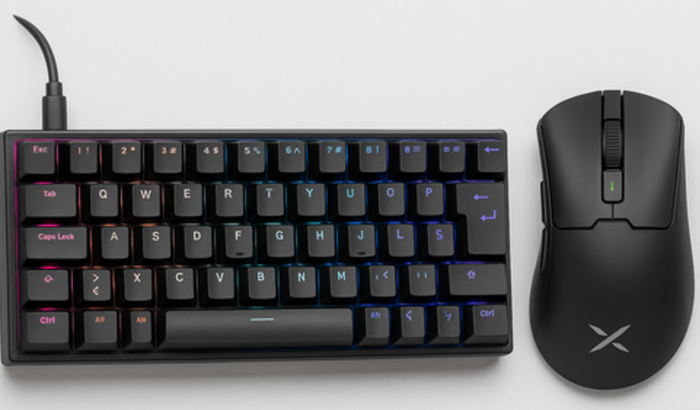 Ajude-me a conquistar meu teclado e mouse novos! 💻✨