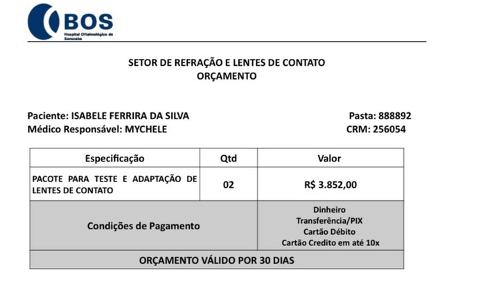 Ajude a Isabele a Conquistar Sua Visão com Lentes de Contato ESpecial