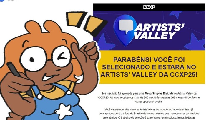 Ajude Aspargos a expor na CCXP!!