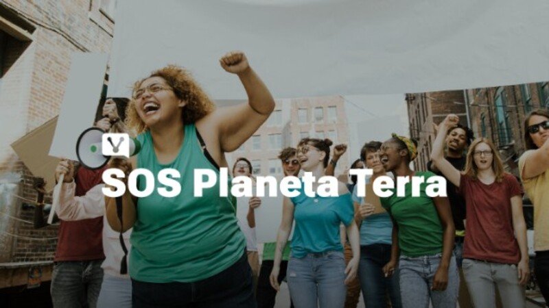 imagem da vaquinha SOS Planeta Terra