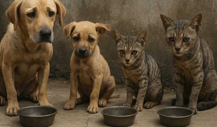 AJUDA PARA ANIMAIS DE RUA E DO ABRIGO