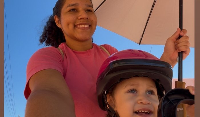Vaquinha da mãe solo Anna: rumo à bike elétrica