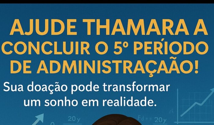 Quitar 5°administração tiver condições de pagar e quero terminar o meu curso.