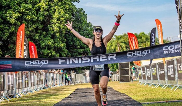 Carol no IRONMAN 2026 🏊🚴🏃 