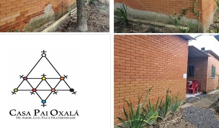 Término da Construção da Sede da Associação Casa Pai Oxalá