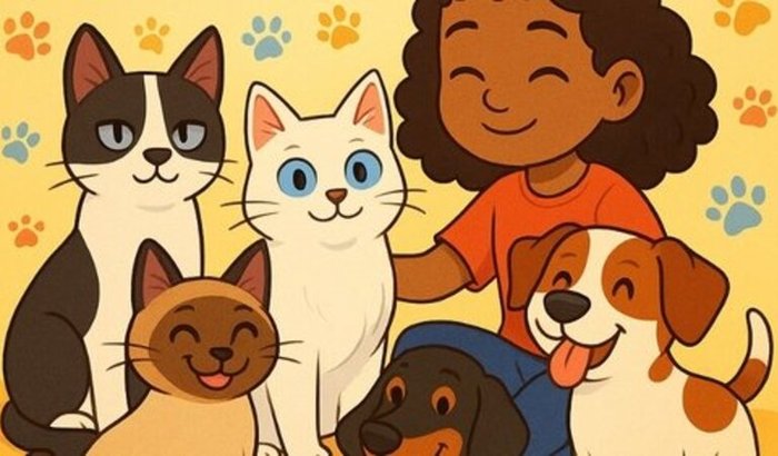 Ajude a turma do Meiau! Publicação de livro infantil