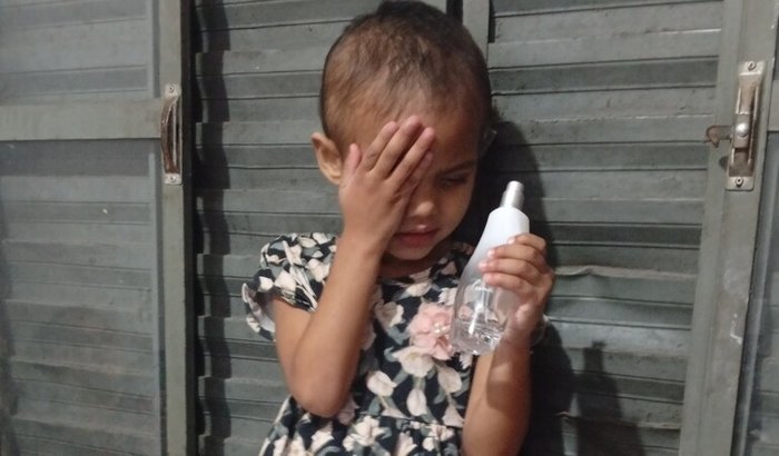 Em prol a saúde da emanuelly