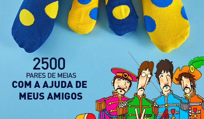 2500 meias with little help from my friends