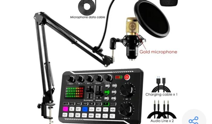 Para comprar minha mesa de som, para me ajudar no meu trabalho 