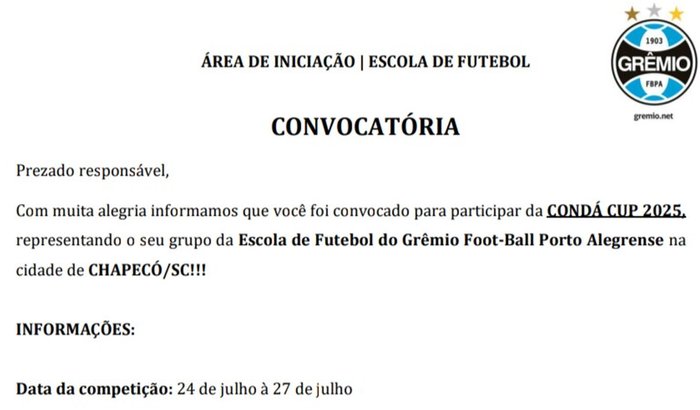 MATHIAS - CONDA CUP- CHAPECÓ -SC 