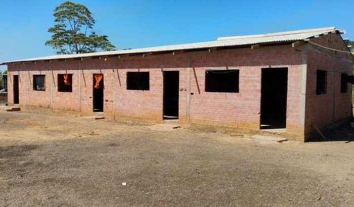 Finalização da Construção da Escola Militão na Zona Rural