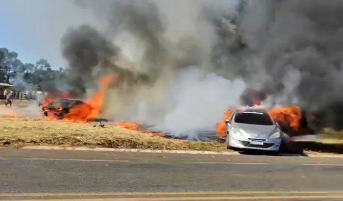 Ajuda para os donos dos carros afetados no almoço do São Bento