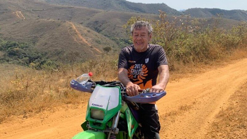 imagem da vaquinha Vamos manter a KDX 200 do Big Jow em Macacos!