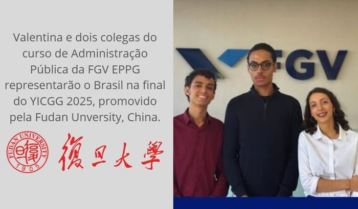 Estudantes da FGV representam o Brasil em competição na China!