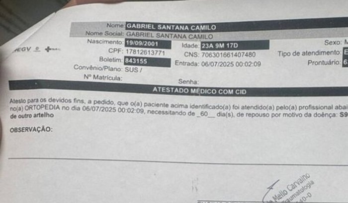 🆘 Vaquinha Solidária para Gabriel Santana Camilo