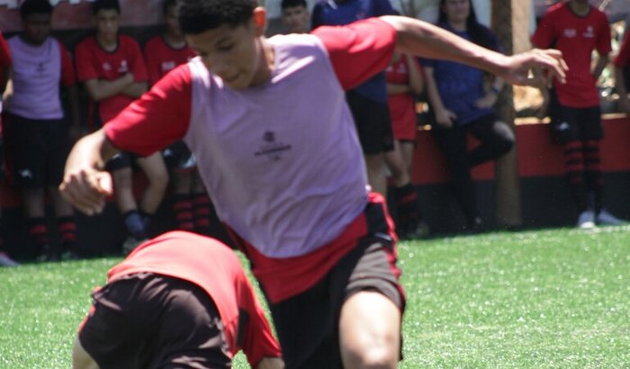 Conquistar meu sonho de jogar futebol