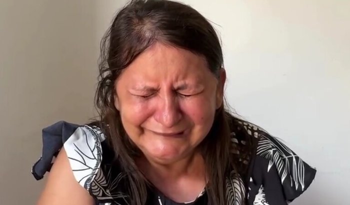 Cirurgia de visão da Dona Neide
