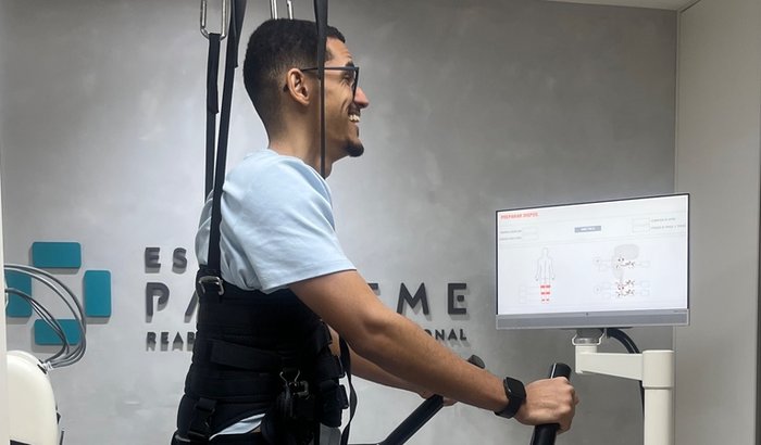 Ajuda com fisioterapias de lesão medular