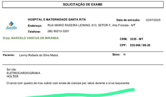 Ajuda para custear exames e consulta médica