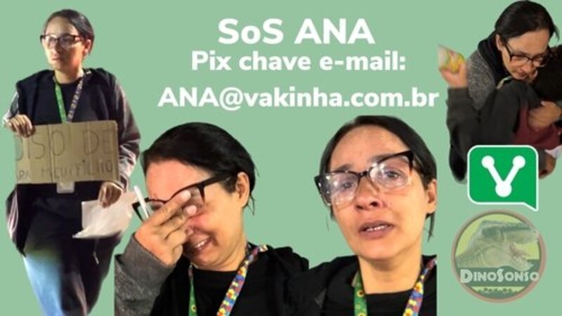 imagem da vaquinha Ajuda para Ana Pix da ana ana@vakinha.com.br