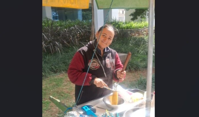 Um carrinho de milho pra Fran!