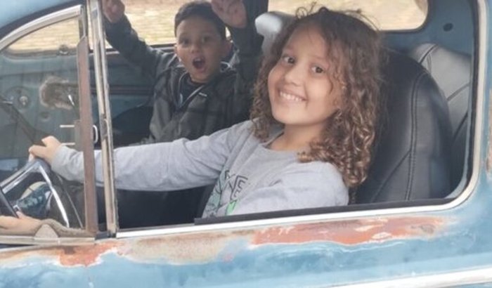 Sonho do Fusca azul do João 