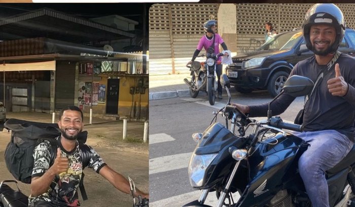 Me ajudem a recomeçar, preciso comprar minha moto.😭🙏🏽