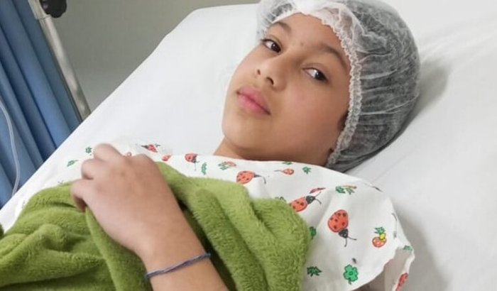 Colete para Bianca, 12 anos