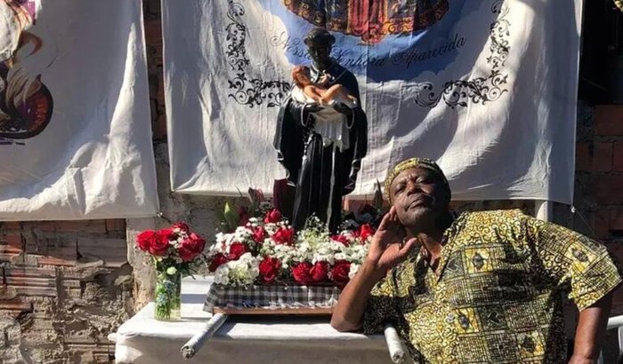 Tenda para a Festa de São Benedito  em Carapicuíba