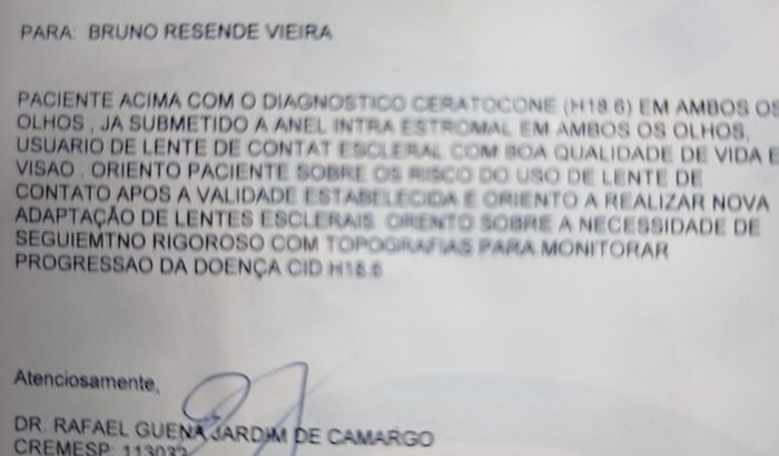Ajudar meu irmão a enxergar 