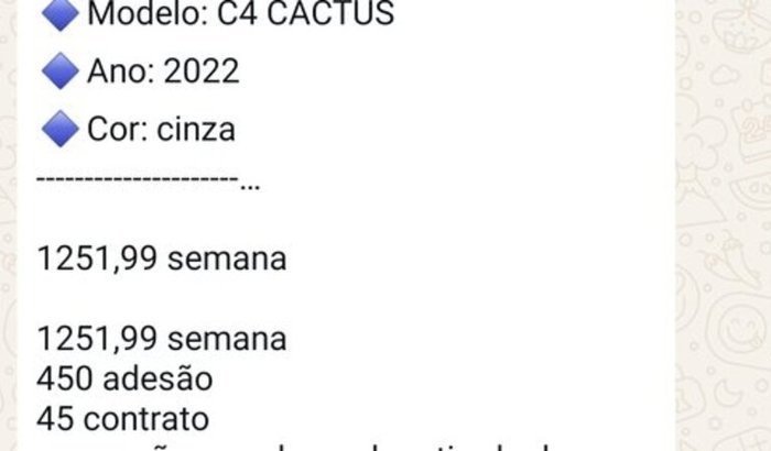 Aluguel de Carro Para Trabalhar 