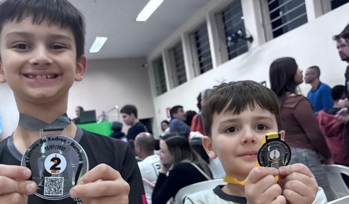 Apoio aos enxadristas mirins Filipe e Victor-brasileiro 2025