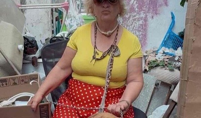 Caso senhora com pitibul