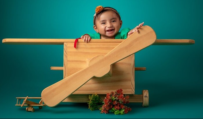 Ajude Lívia Maria a conquistar seu capacete ortopédico