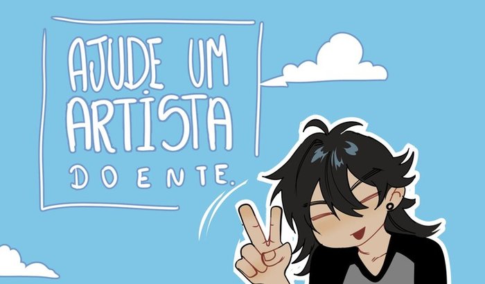 Ajude um artista com Fibromialgia e escoliose.