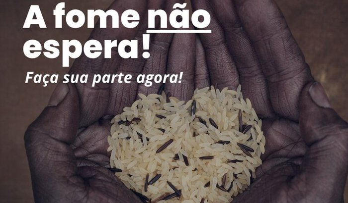 A fome não espera!