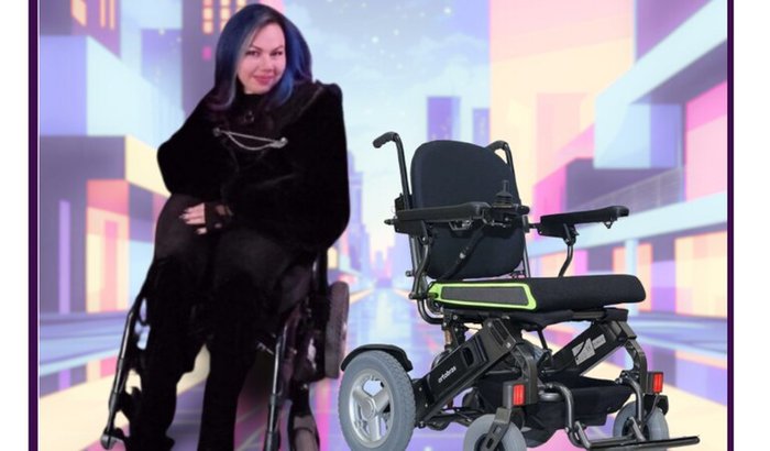 Cadeira Motorizada nova para Rosalinda