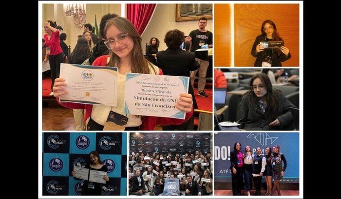 🎓✨Ajude a Bianca Miranda Cruz a Representar o Brasil na ONU! 🌍