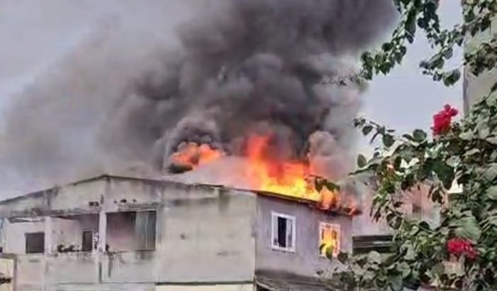 tudo perdido no incêndio