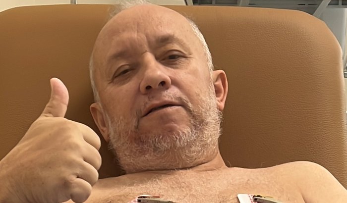 Gildasio está com câncer e pede sua ajudapara o tratamento