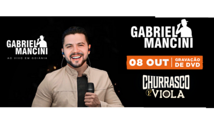 GRAVAÇÃO DE DVD GABRIEL MANCINI 
