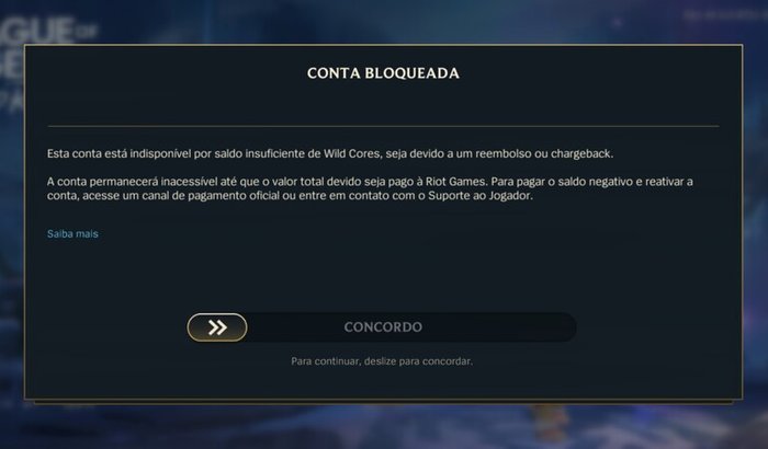Ajudar a recuperar minha conta do Wild rift