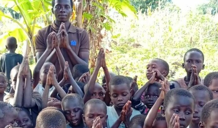 Crianças órfãs em Bugiri Uganda - Orfanato Mark
