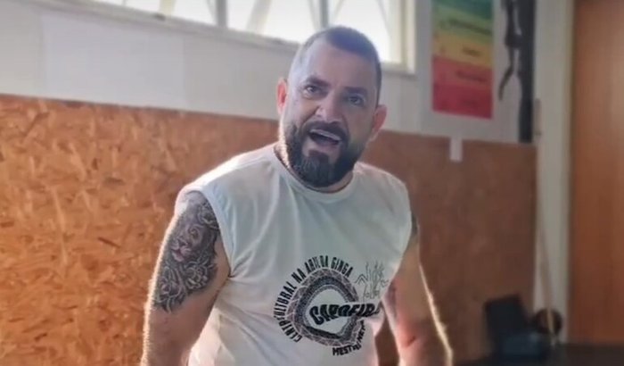Mestre Nenê no Mundial de Capoeira 