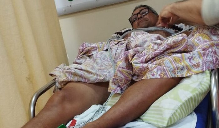 Vakinha em prol a cirurgia de Fabrízio esta internado no trauma