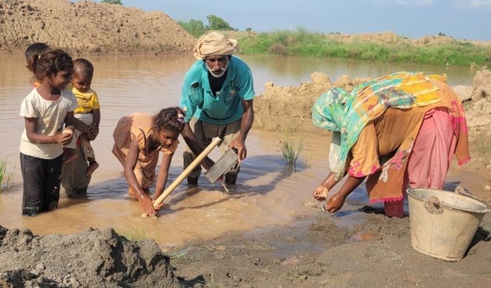 Valor será pra resgatarmos 5 famílias no total. 