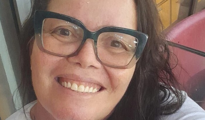 Márcia Aguiar no Congresso contra o Câncer