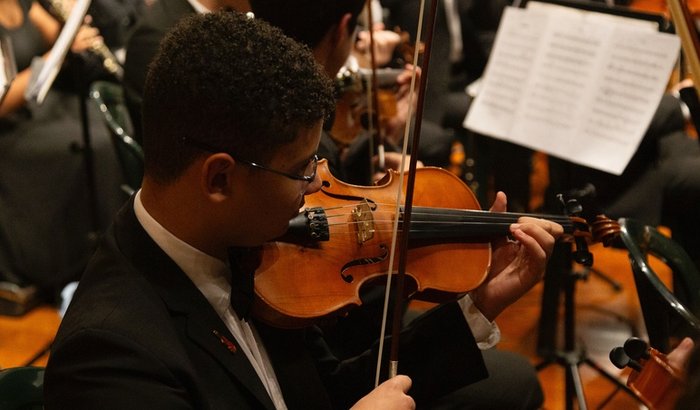 Um violino para o meu sonho!🎻💛