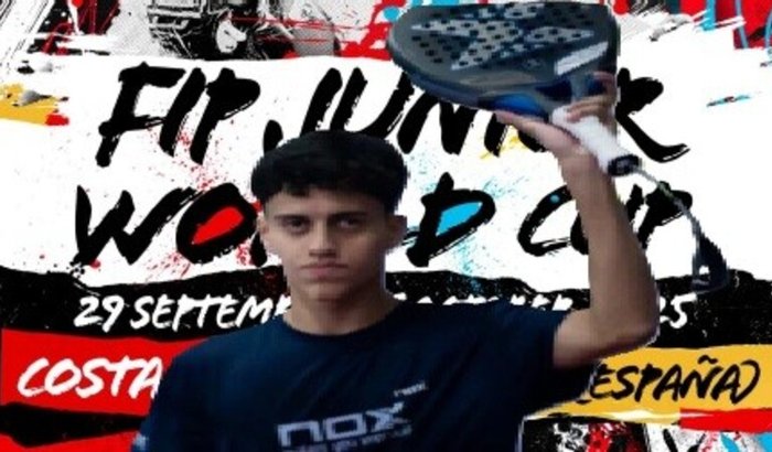 Diogo (Didi) no Mundial de Padel 2025 - Espanha