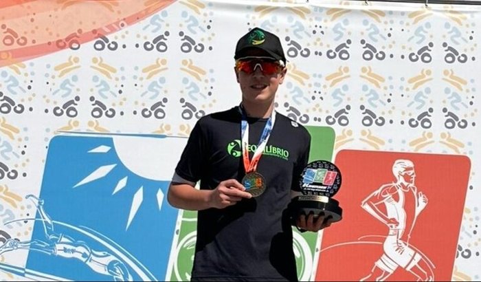 Murilo Triatleta de apenas 15 anos